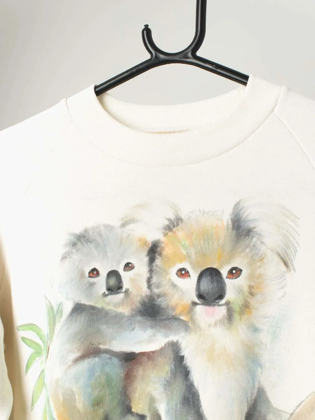 80s vintage Koala sweatshirt, made in Australia, hand illustrated – Small