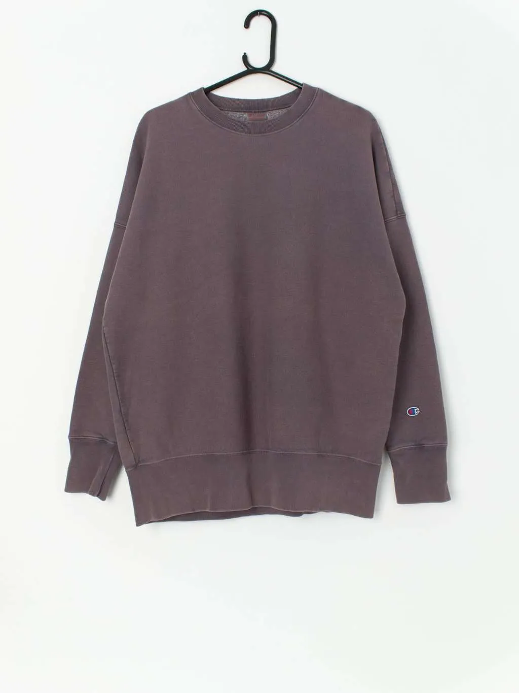 90s Vintage Champion reverse weave sweatshirt in grey – XL