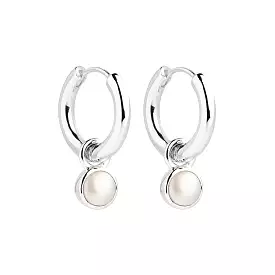 A Najo Heavenly Pearl Silver Earrings