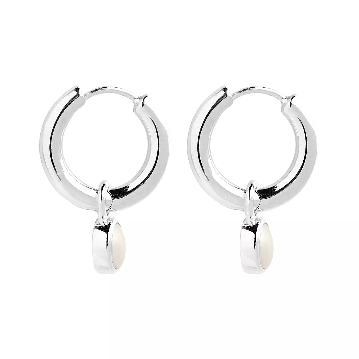 A Najo Heavenly Pearl Silver Earrings