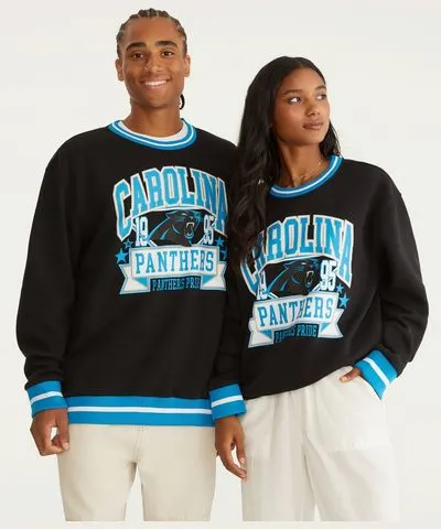 Aeropostale Carolina Panthers Crew Sweatshirt