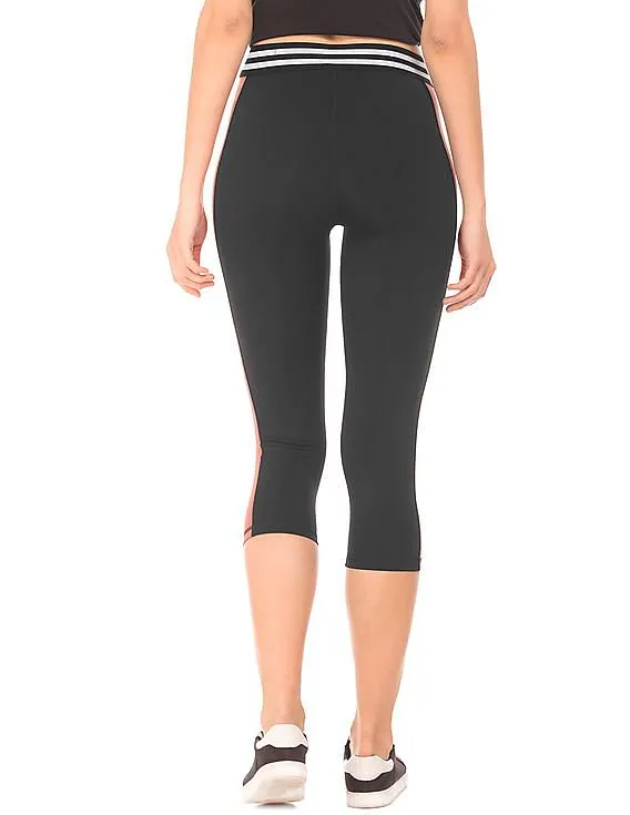 Aeropostale Colour Block Cropped Leggings