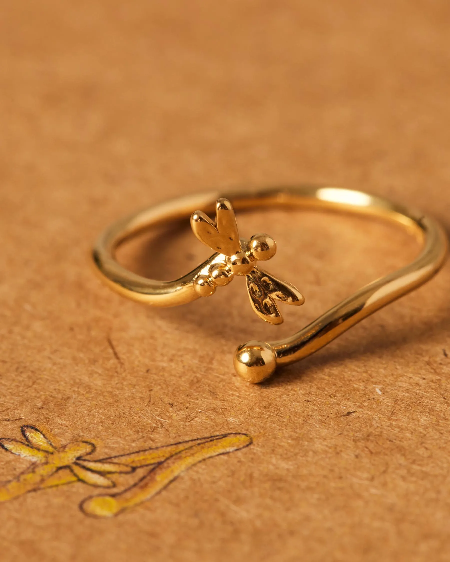 Anillo Doble Dragonfly