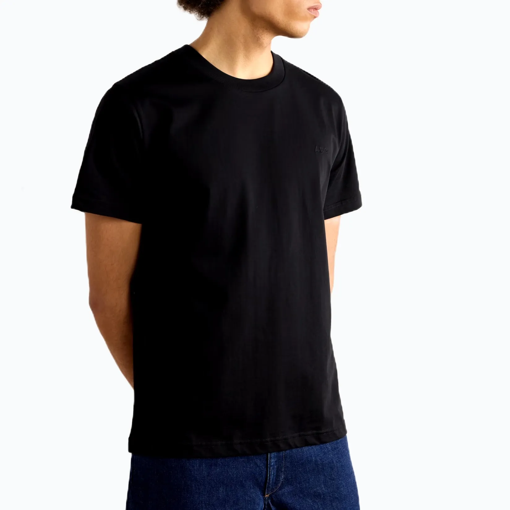 A.P.C.  |Cotton Short Sleeves Logo Designers T-Shirts