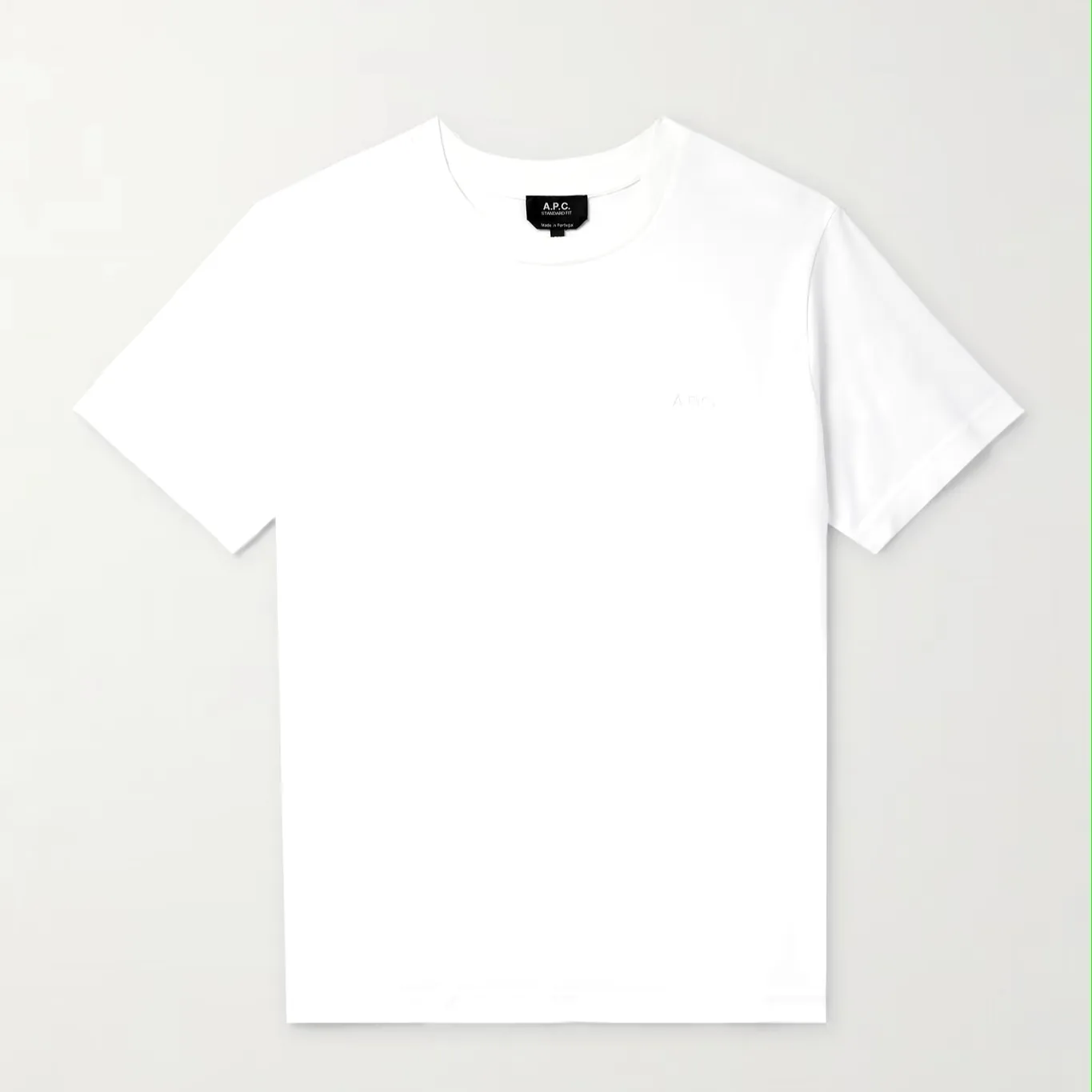 A.P.C.  |Cotton Short Sleeves Logo Designers T-Shirts