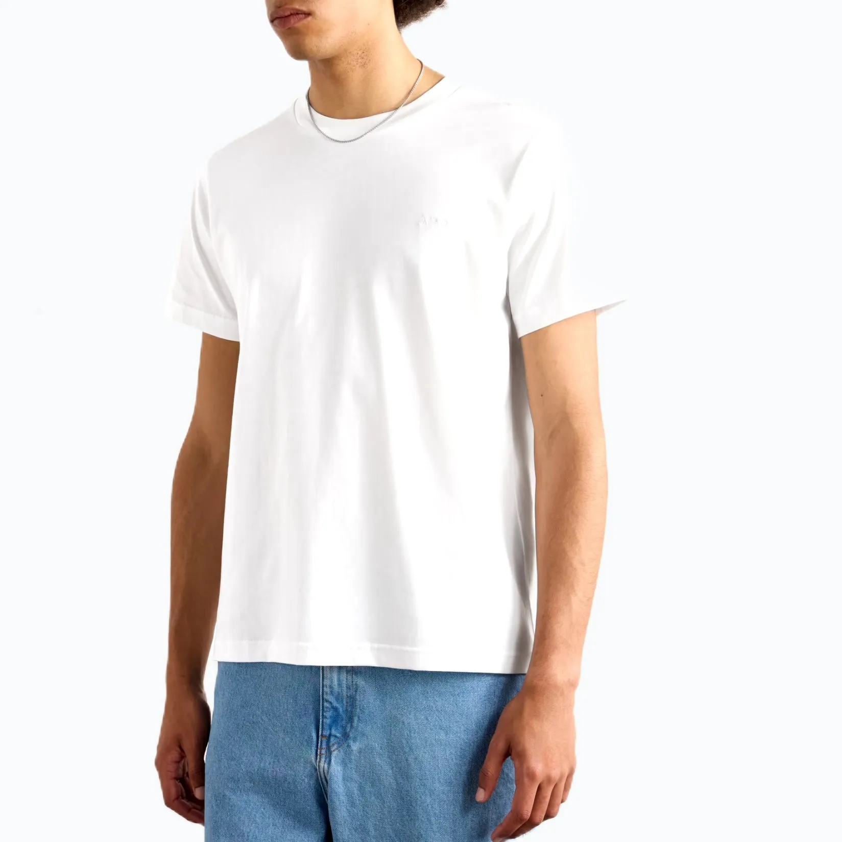 A.P.C.  |Cotton Short Sleeves Logo Designers T-Shirts