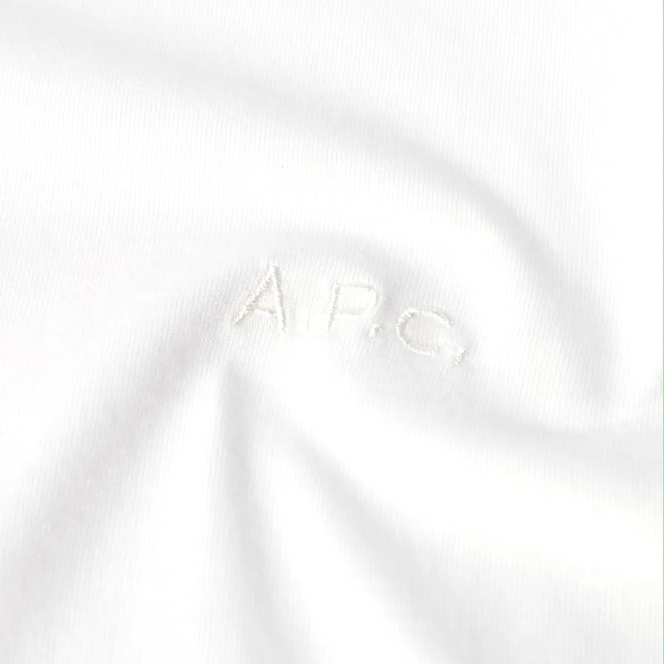 A.P.C.  |Cotton Short Sleeves Logo Designers T-Shirts