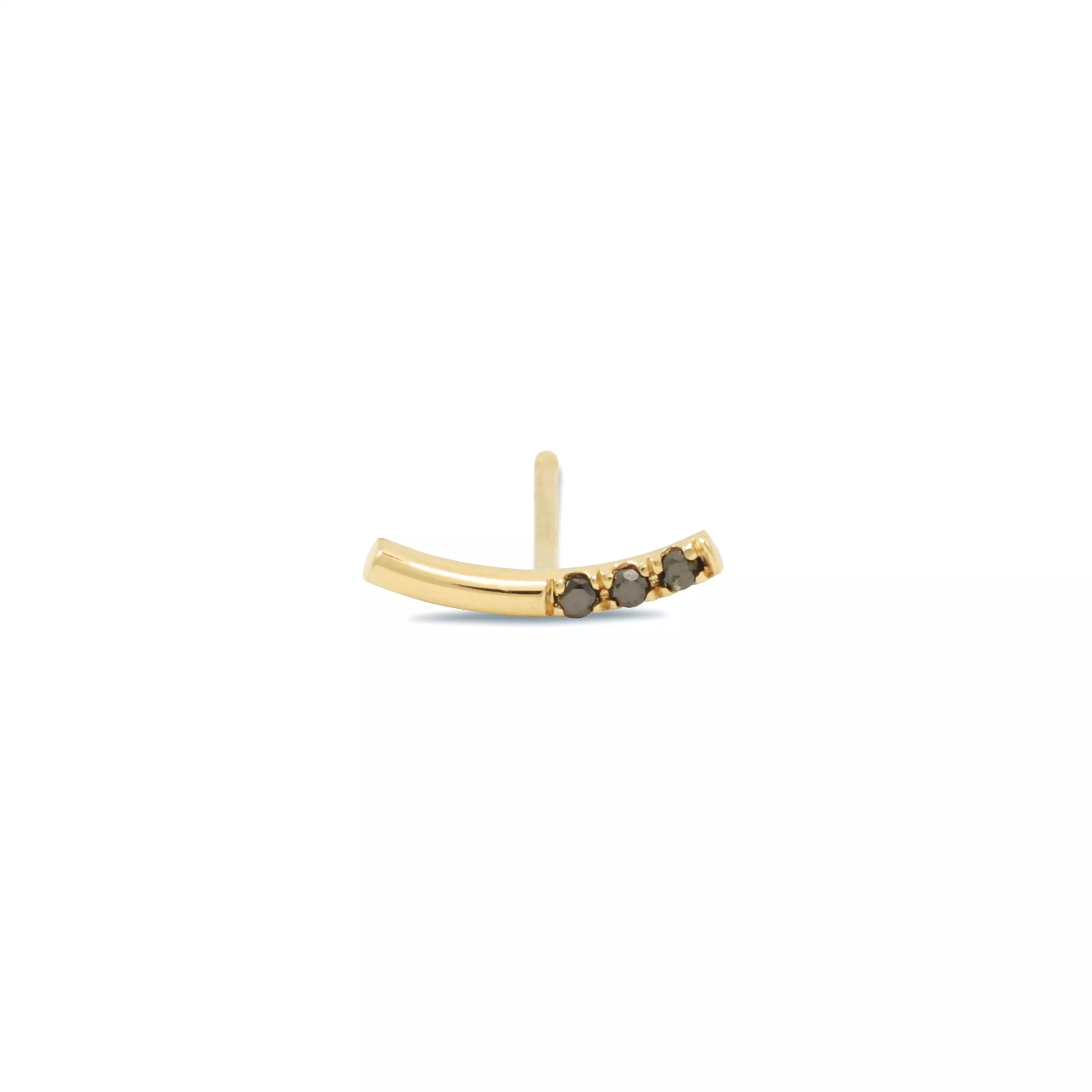 Balance Curved Bar Earring