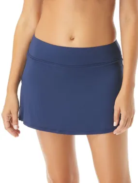  Beach House Emma Pull on Swim Skort - Beach Solids     