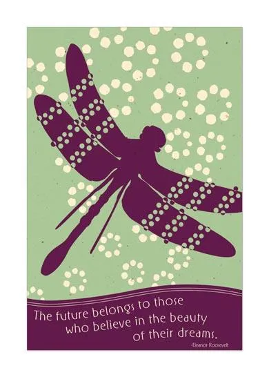 Believe In Beauty Dragonfly Card Tin