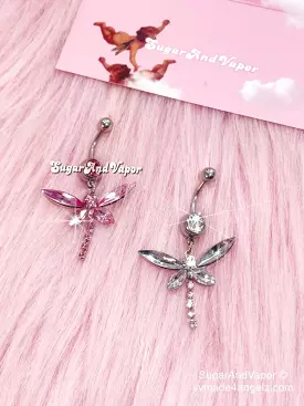 Bling Gems Dragonfly Belly Ring