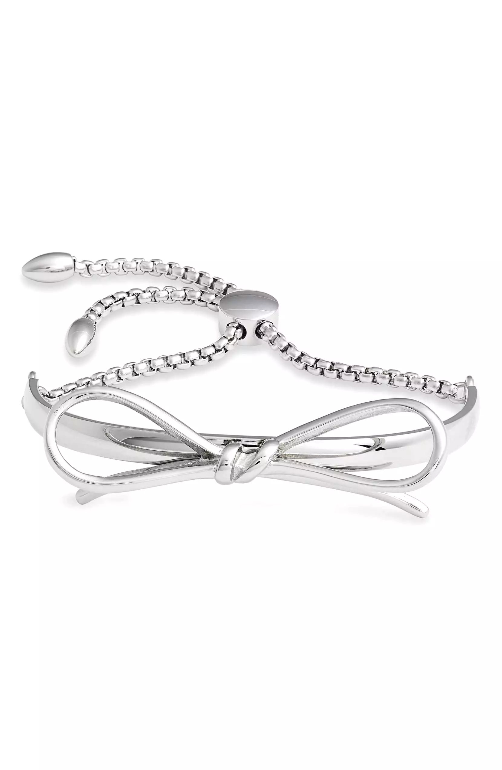 Bow Adjustable Cuff Bracelet