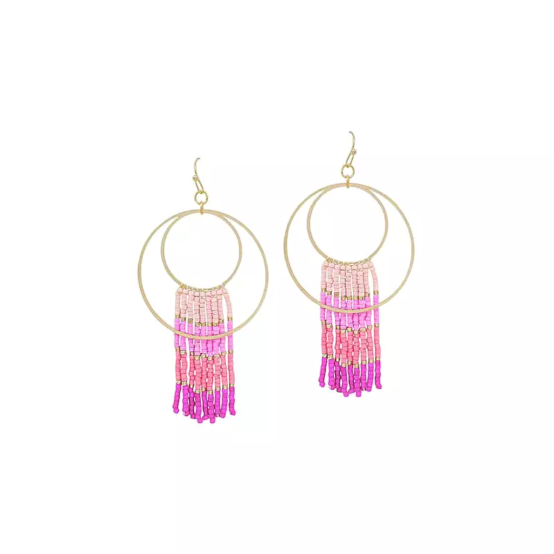 Circle Dangle Earrings