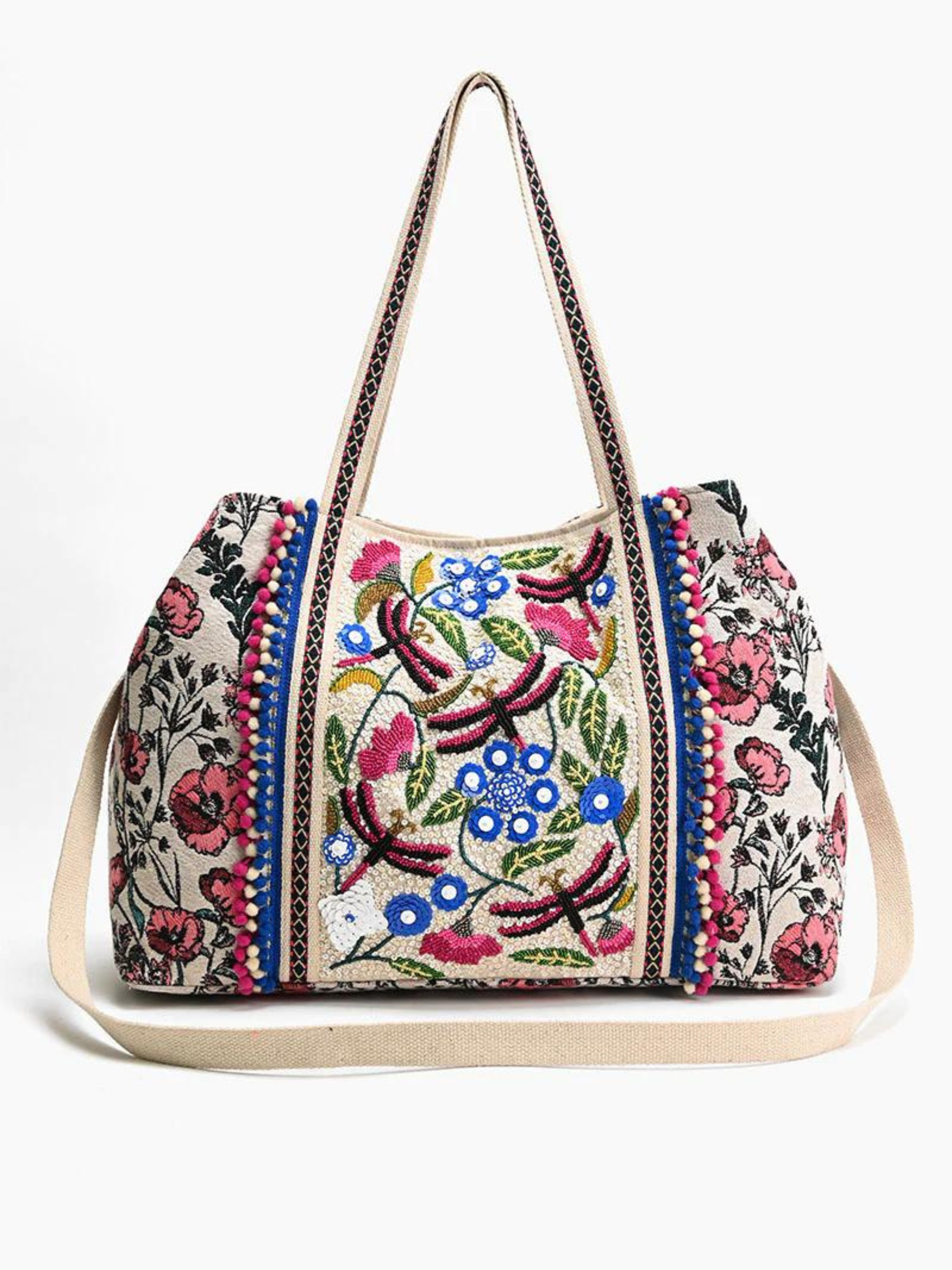 Dragonfly Dreams Kasmiri Tote