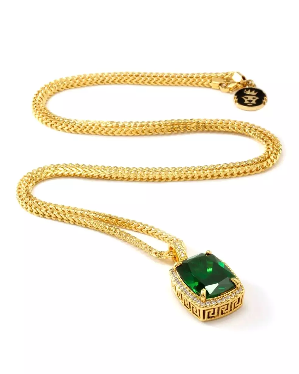 Emerald Crown Julz Necklace