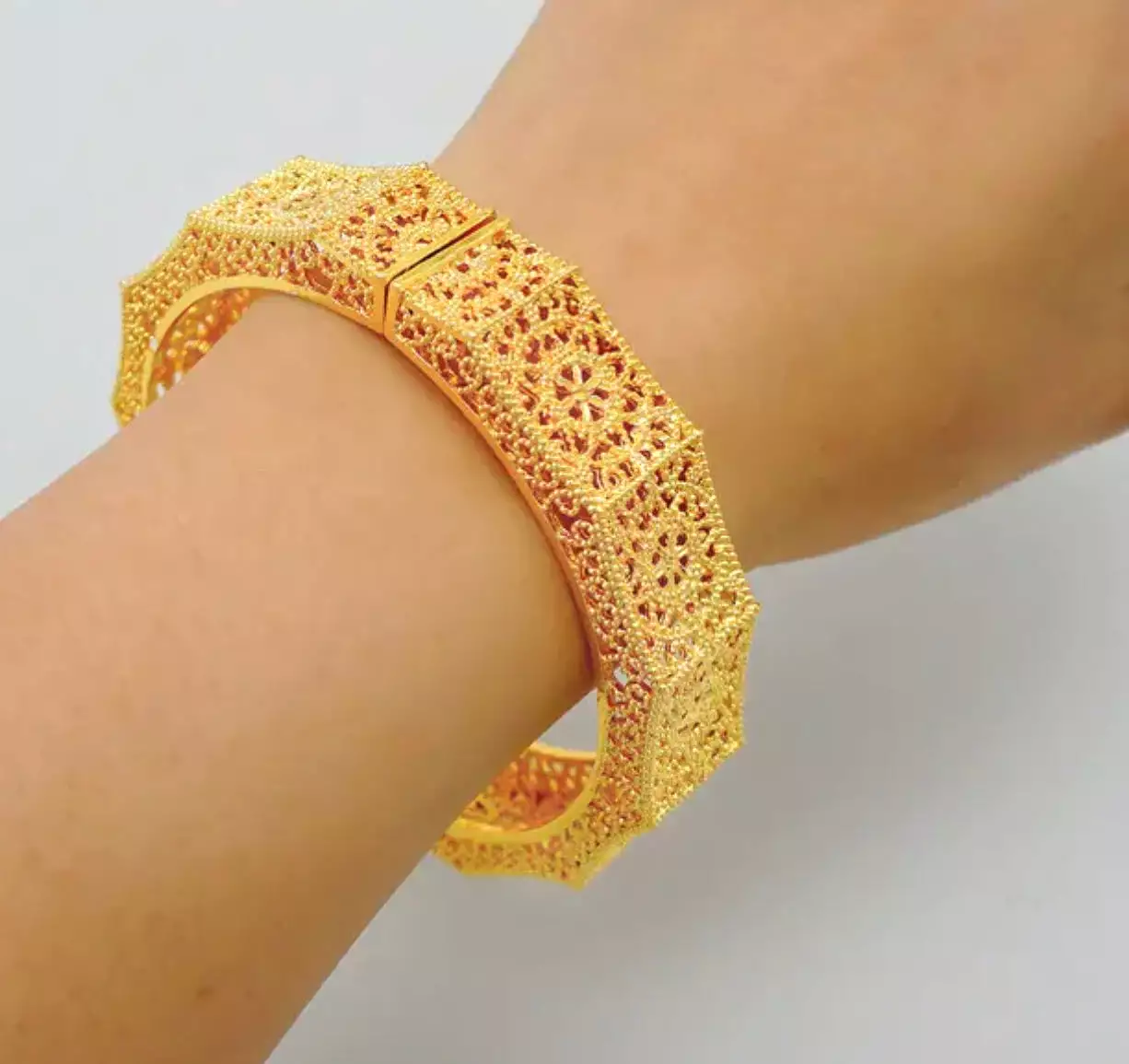 Fashion Gold Color Bracelet &Bangle Jewelry Open Cuff Charm Bracelet For Women Jewelry