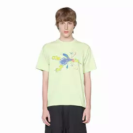 Gentle Short Sleeve T-Shirt Pistachio Dragonfly