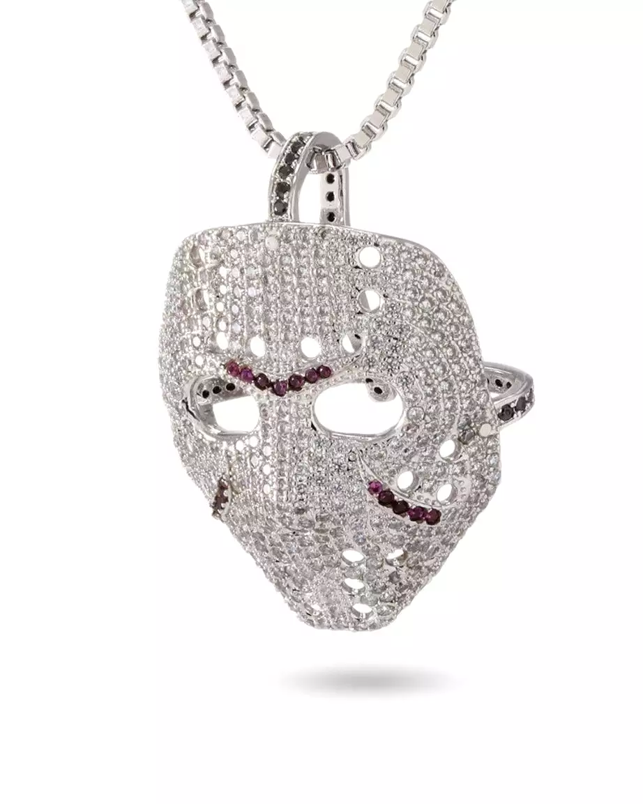 Hockey Mask Necklace