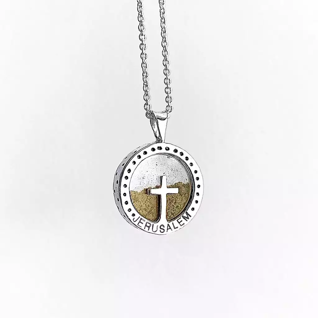 Holy Land Cross Necklace