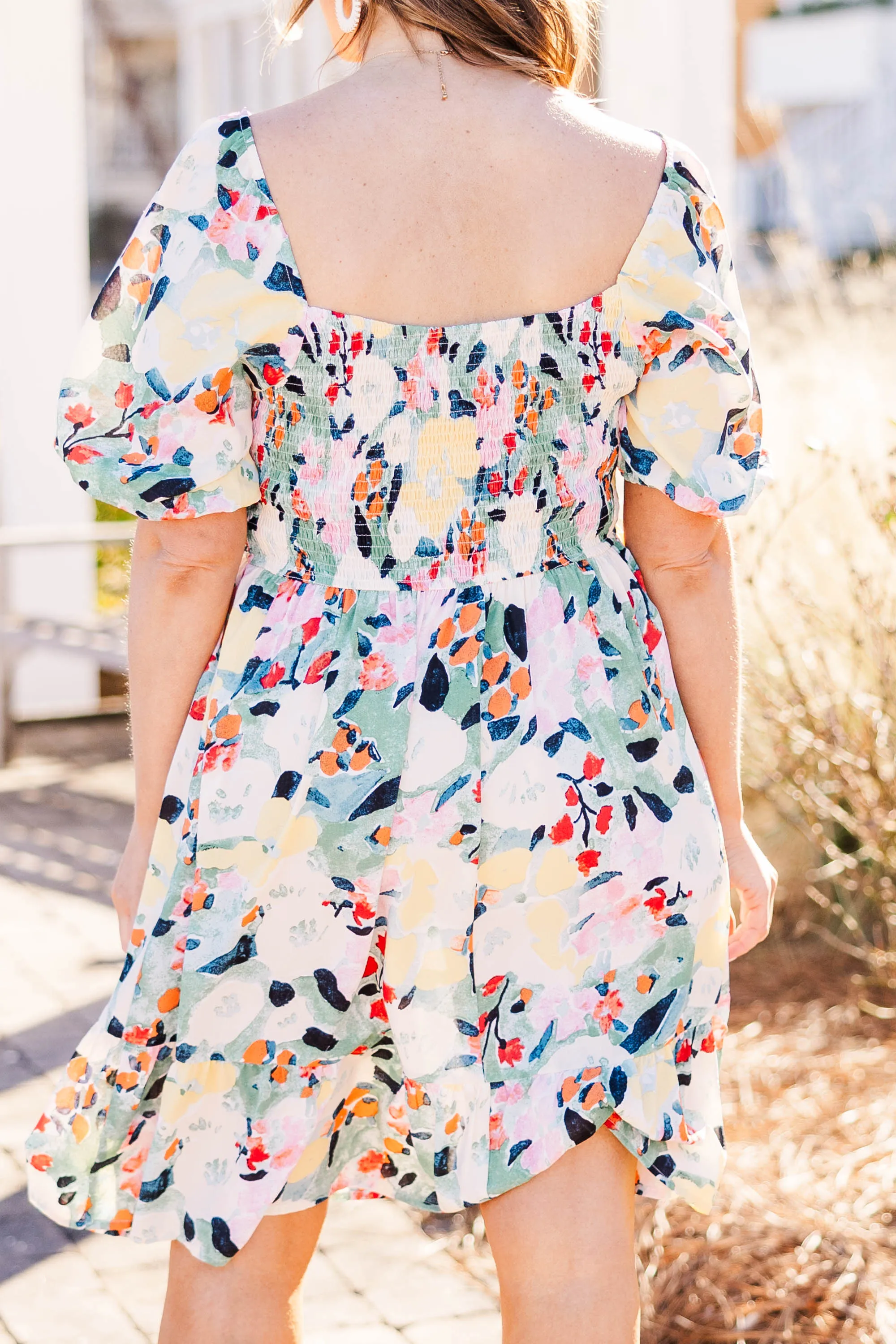 Let's Go For Brunch Dress, Sage