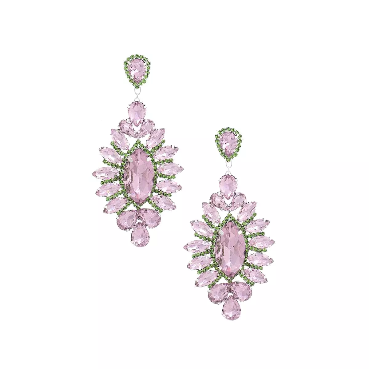 Marquise Rhinestone Dangle Earring