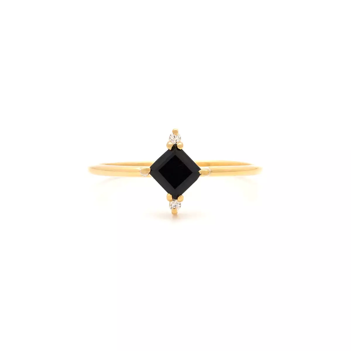 Mini Diana Ring - Black Onyx