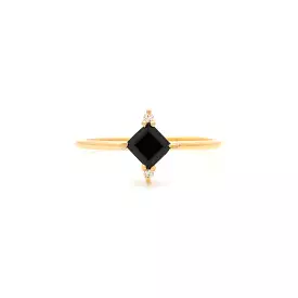 Mini Diana Ring - Black Onyx