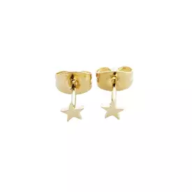 Mini Star Studs - Gold