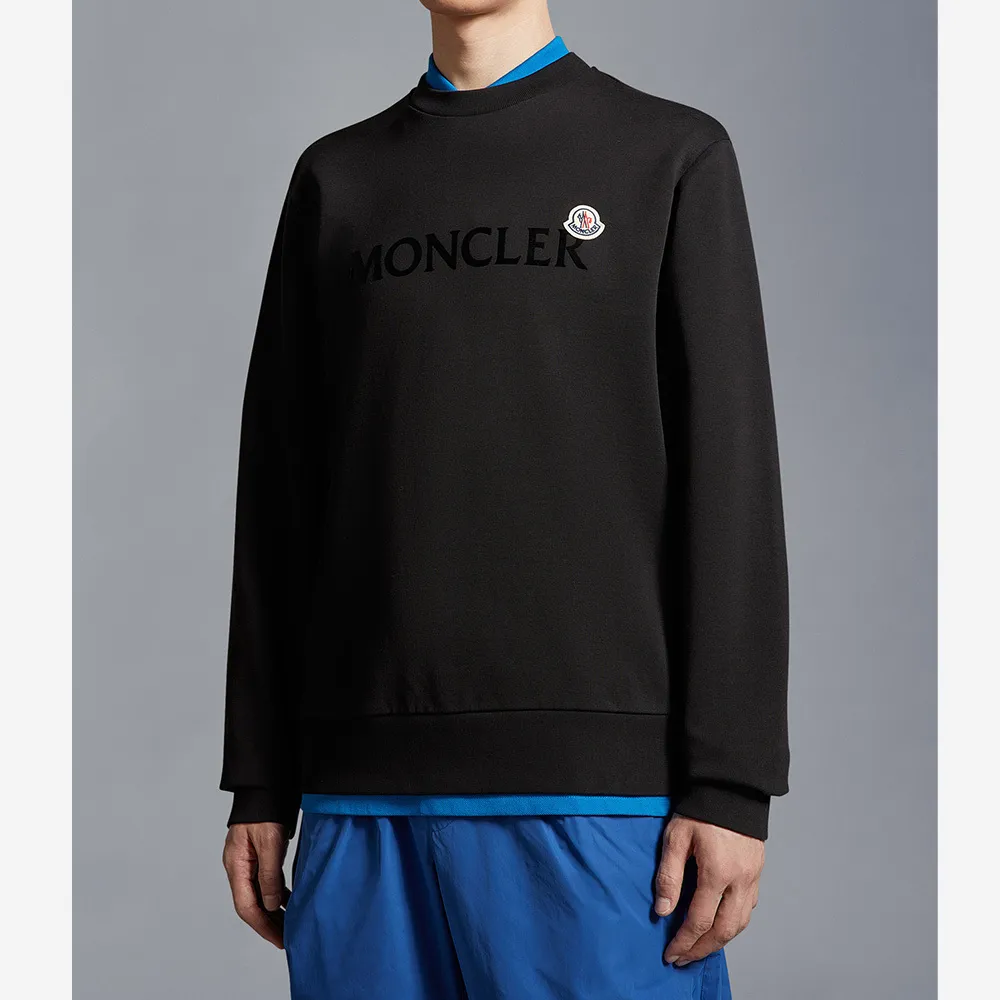 MONCLER  |Logo Patch Sweatshirt