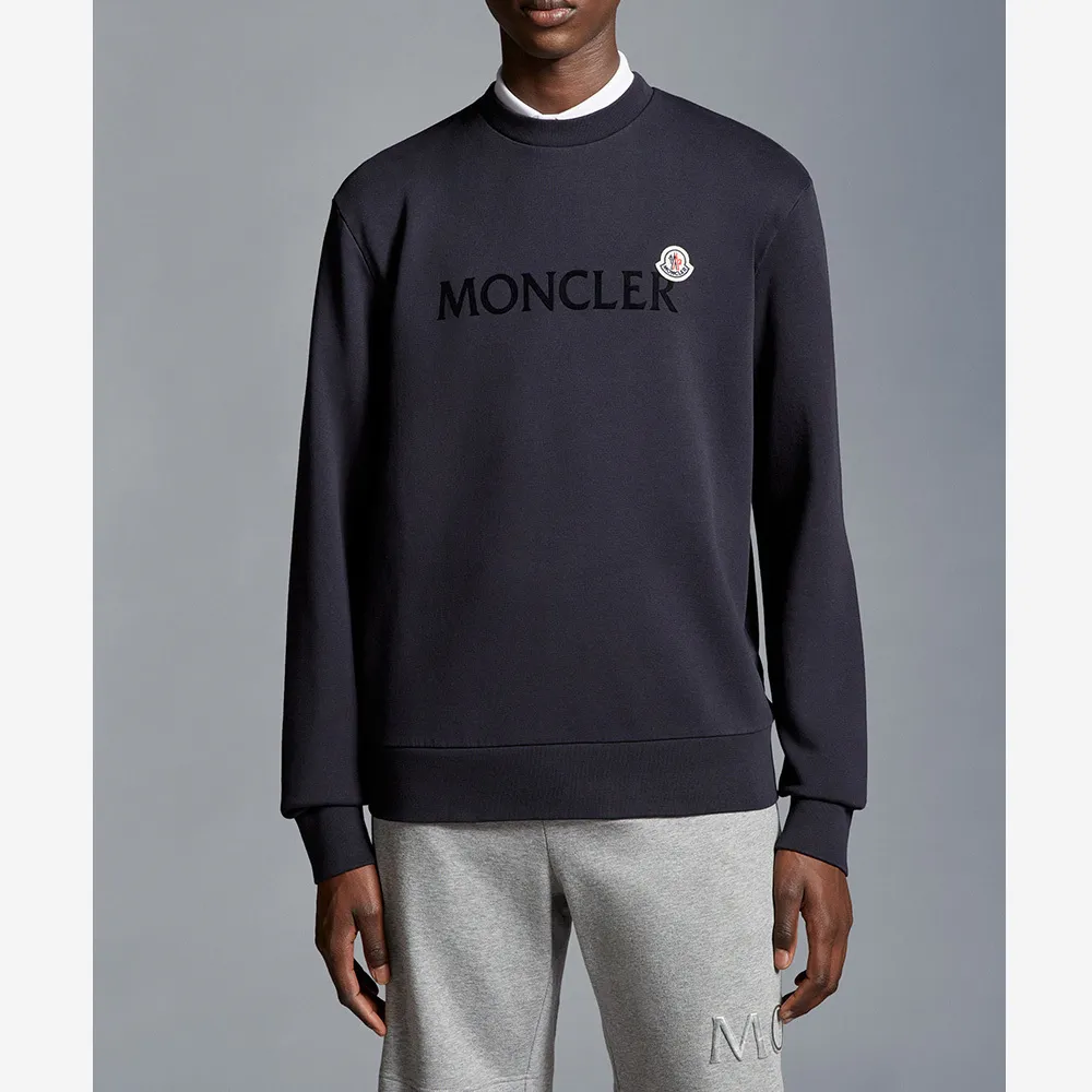 MONCLER  |Logo Patch Sweatshirt