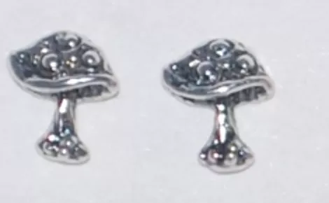 Mushroom Stud Earrings