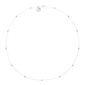 Najo Like A Breeze Silver Necklace 45cm