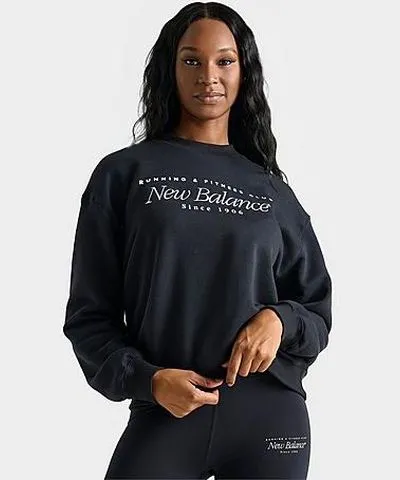 New Balance Women's Logo Crewneck Sweatshirt