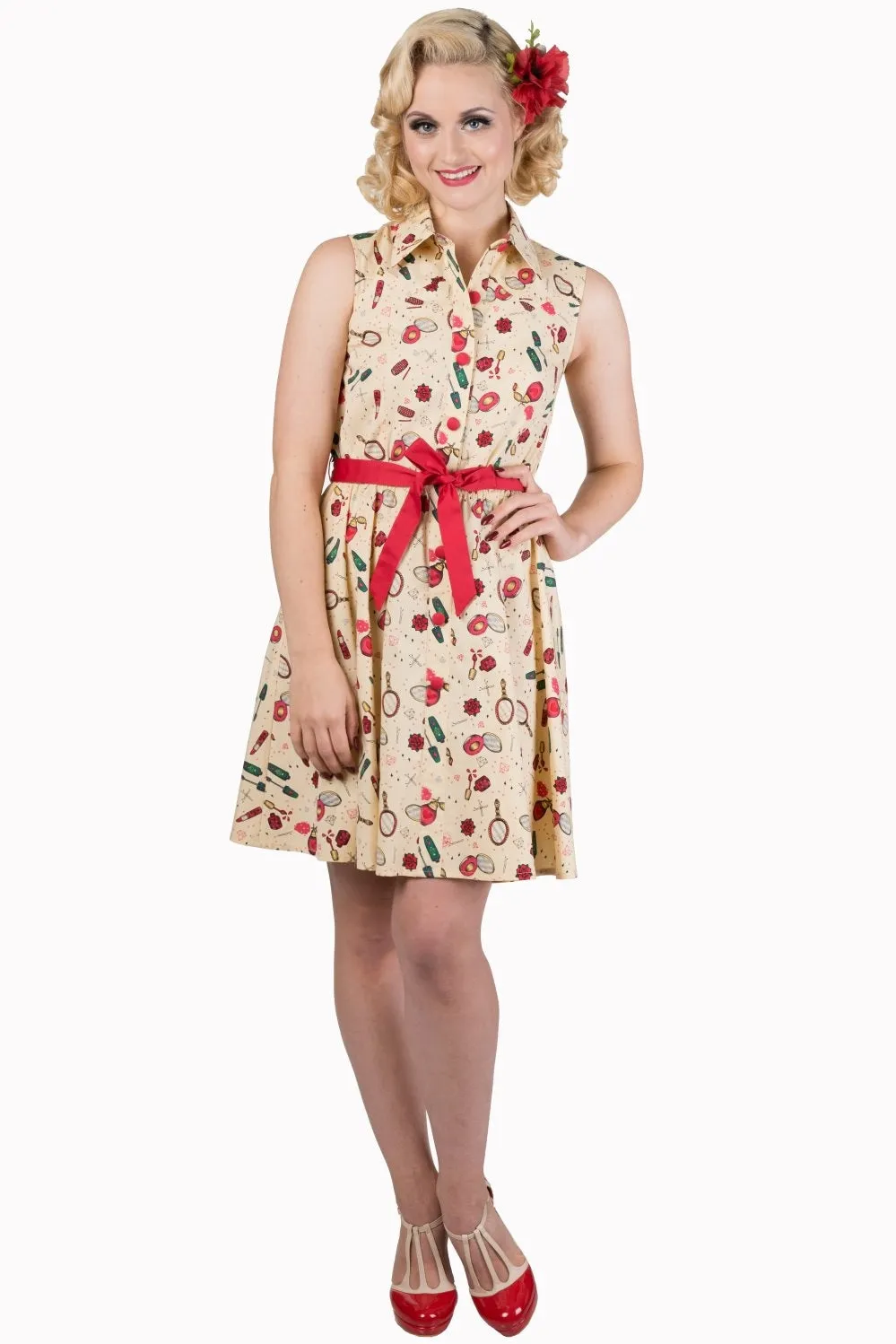 NEW ROMANTICS SLEEVELESS DRESS