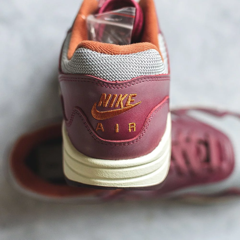 Nike Air Max 1 Patta Waves Rush Maroon (With Bracelet)