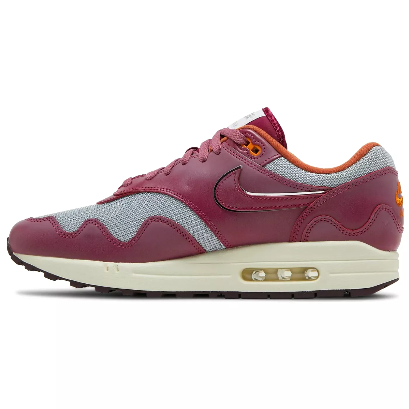 Nike Air Max 1 Patta Waves Rush Maroon (With Bracelet)