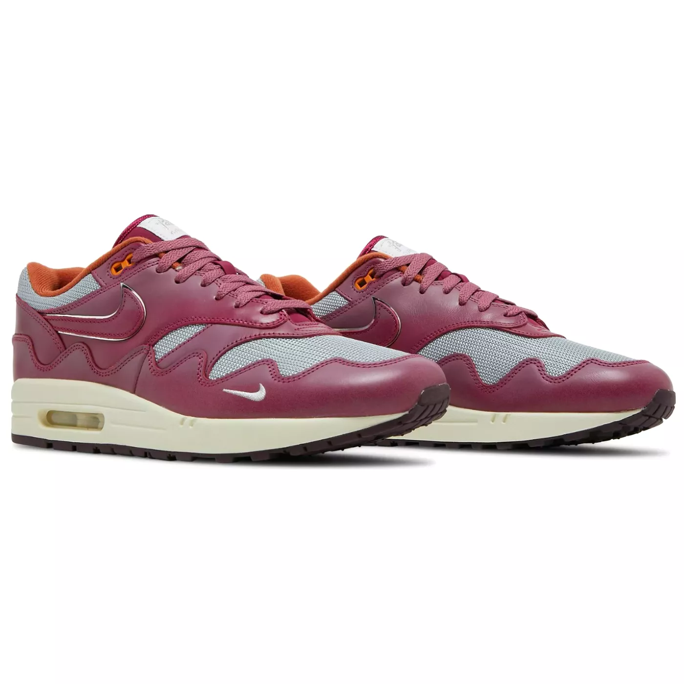 Nike Air Max 1 Patta Waves Rush Maroon (With Bracelet)