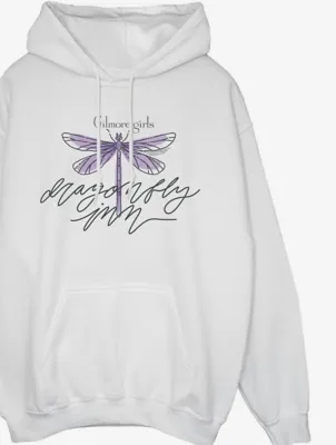 NW2 Gilmore Girls Dragonfly Inn White Hoodie | Women | George at ASDA