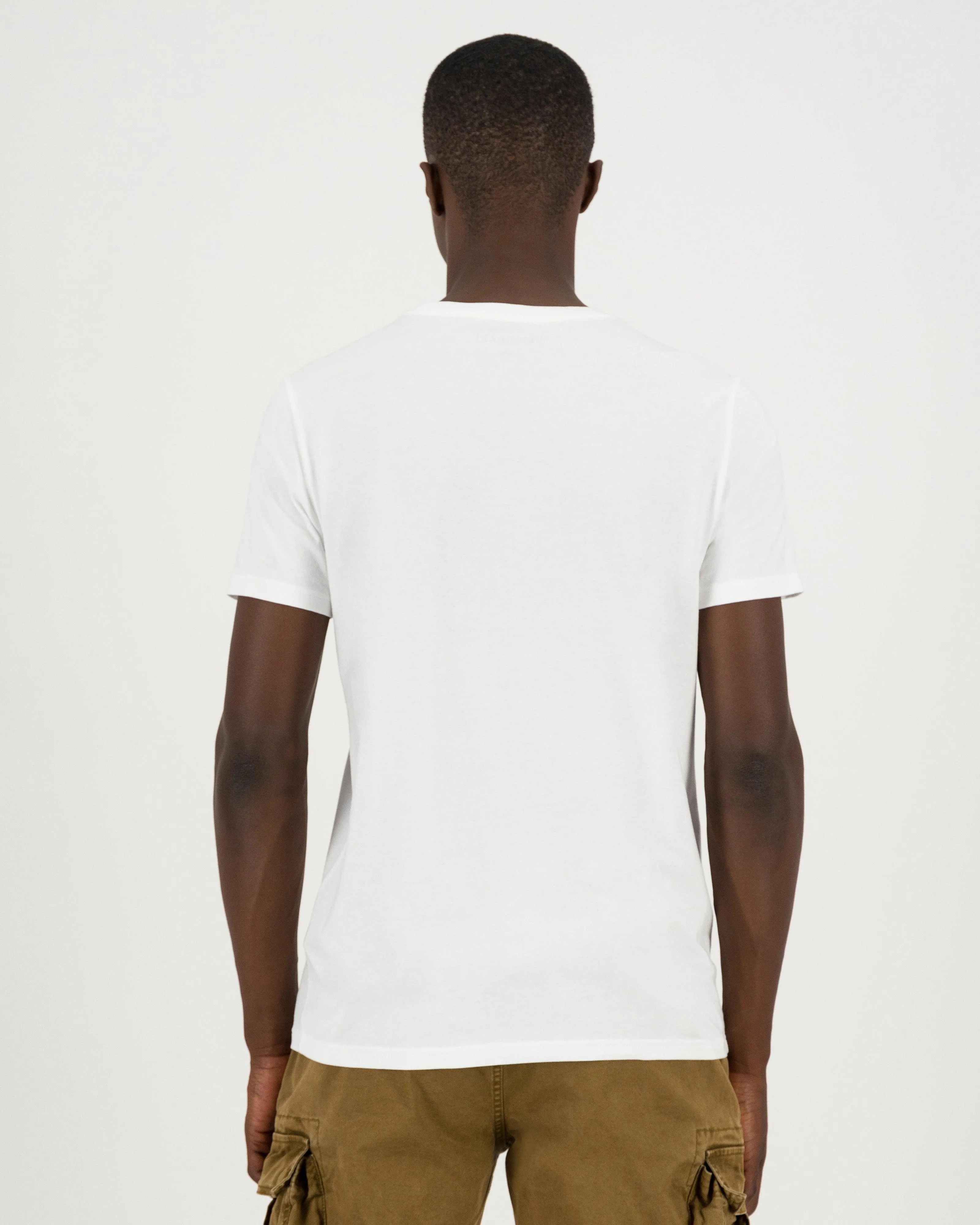 Old Khaki Men’s Damon Embroidered Cotton T-shirt | Cape Union Mart