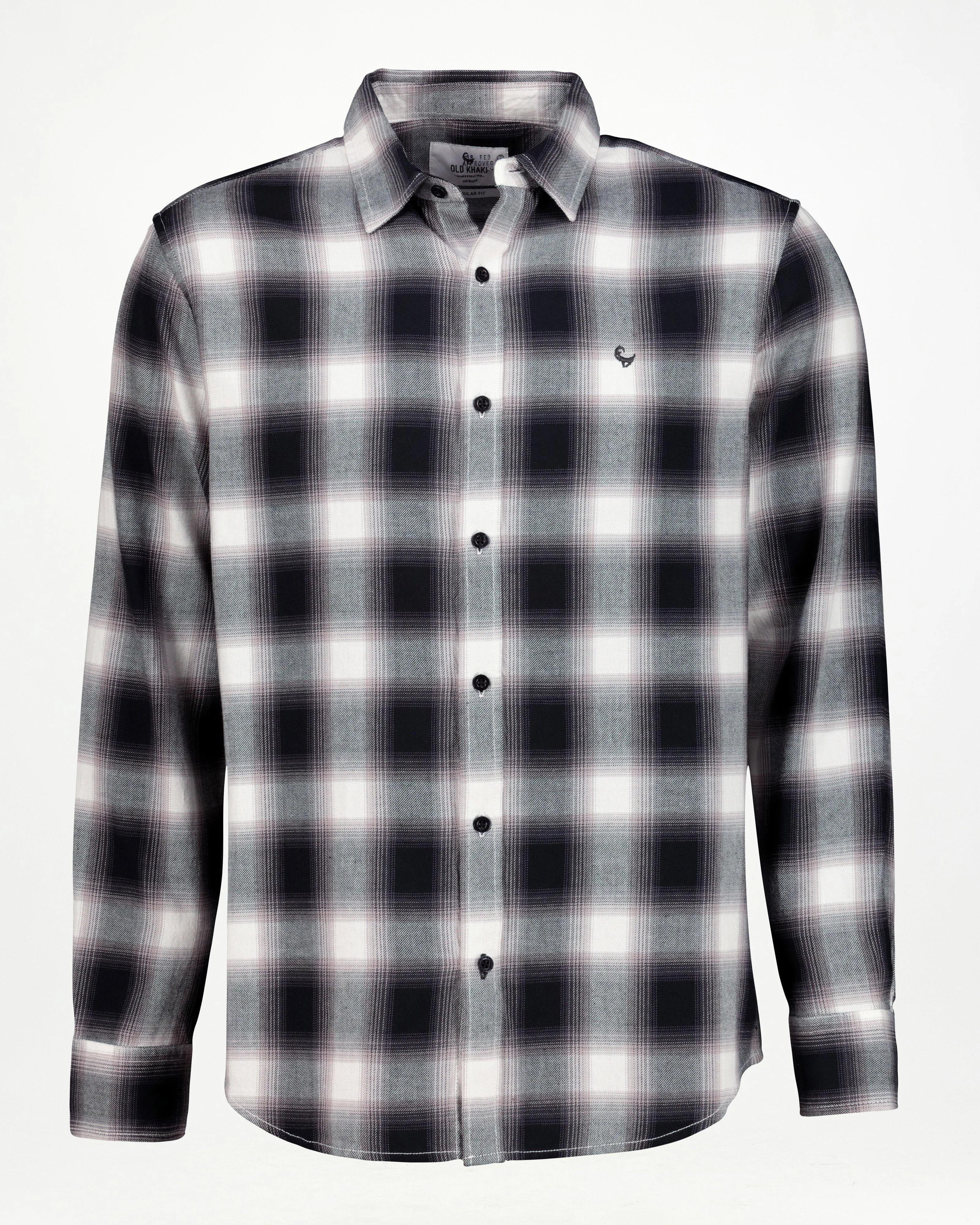 Old Khaki Men’s Ozman Shadow Check Shirt | Cape Union Mart