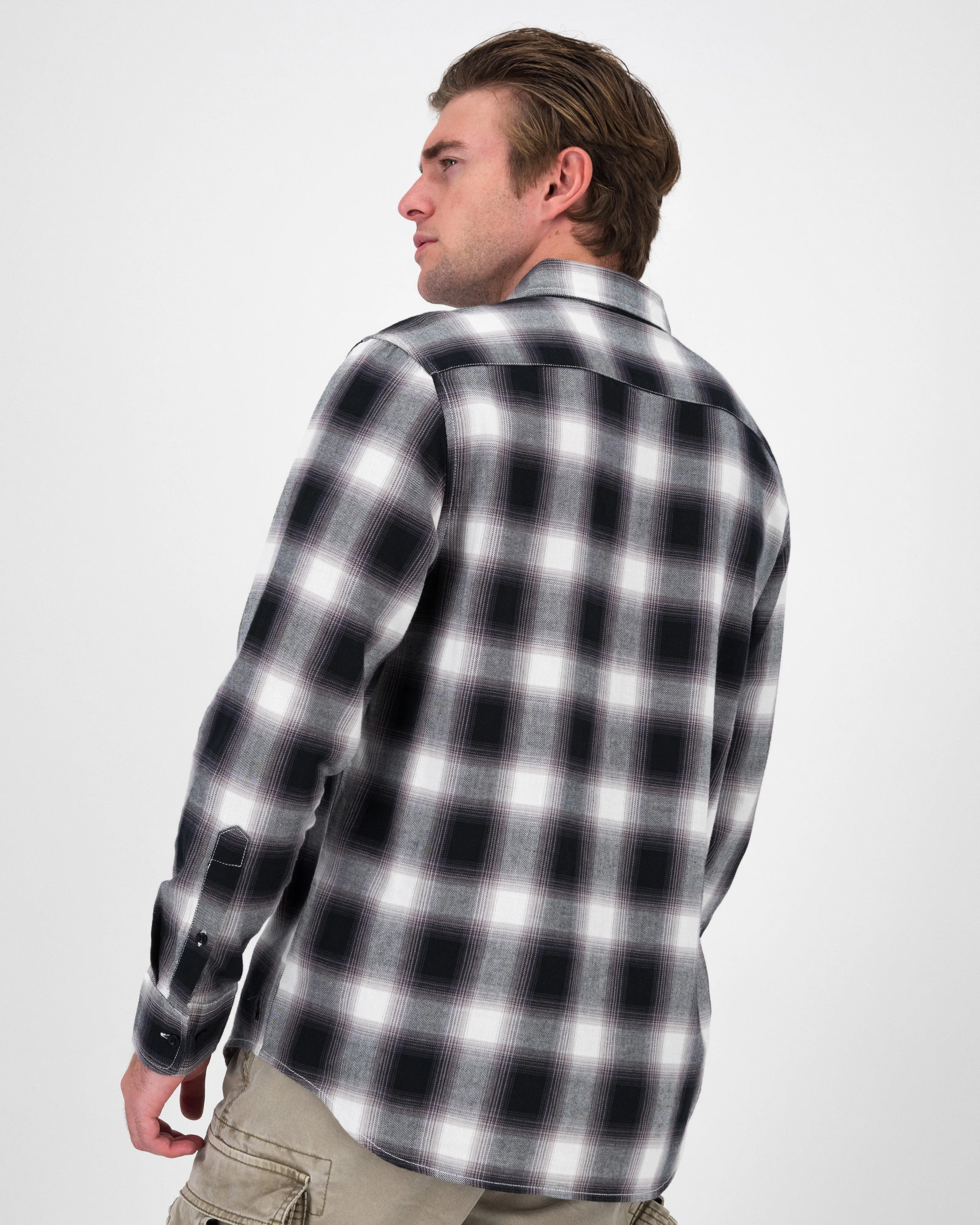 Old Khaki Men’s Ozman Shadow Check Shirt | Cape Union Mart