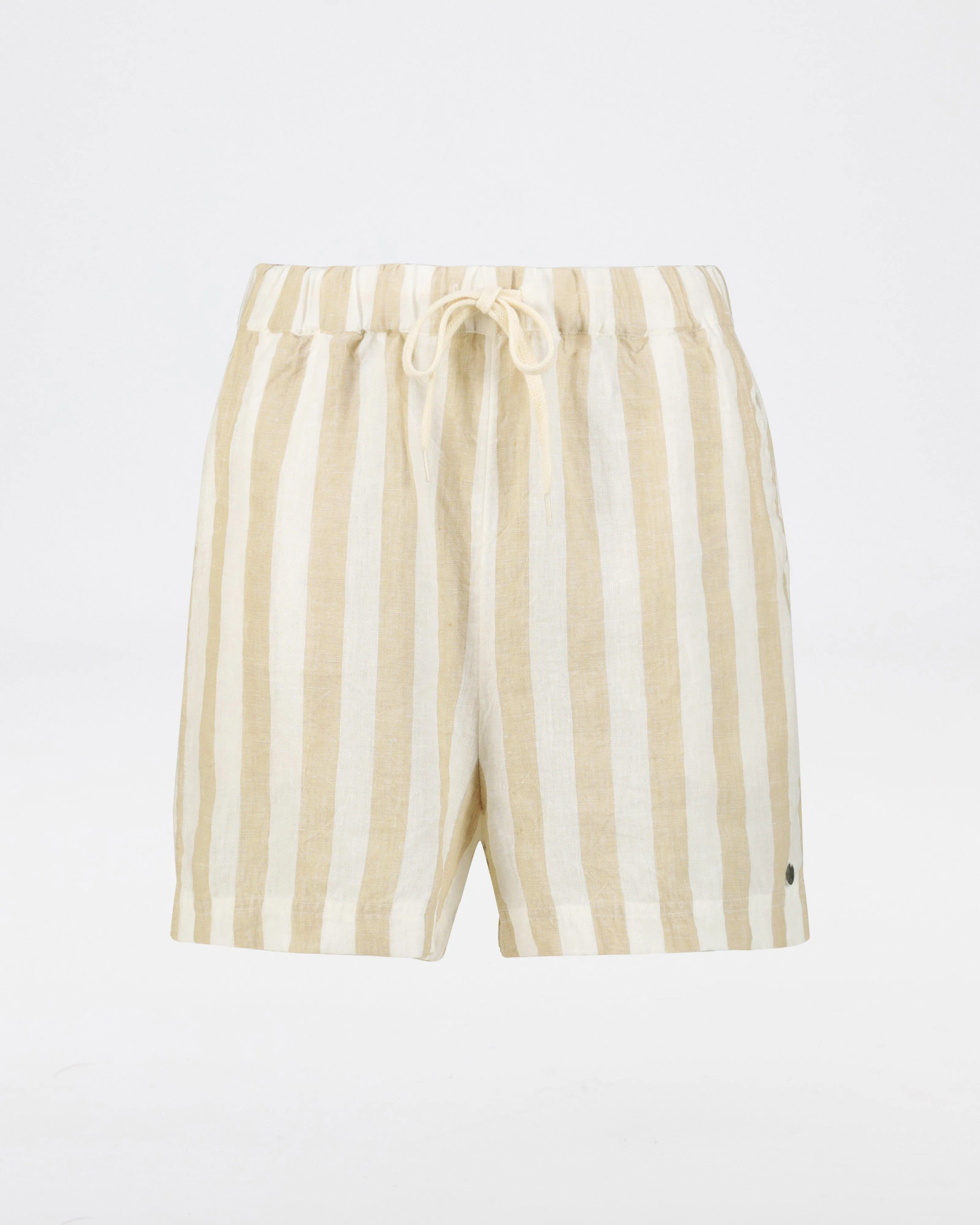 Old Khaki Women’s Nova Stripe Linen Shorts | Cape Union Mart