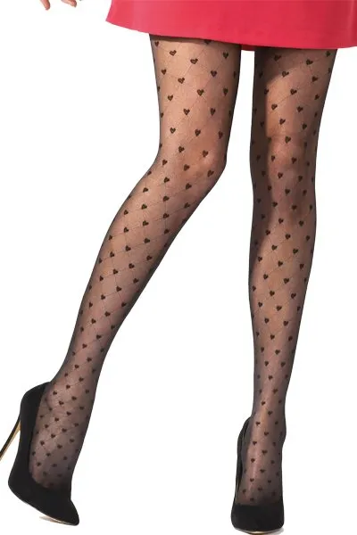 Pretty Polly Diamond Heart Tights