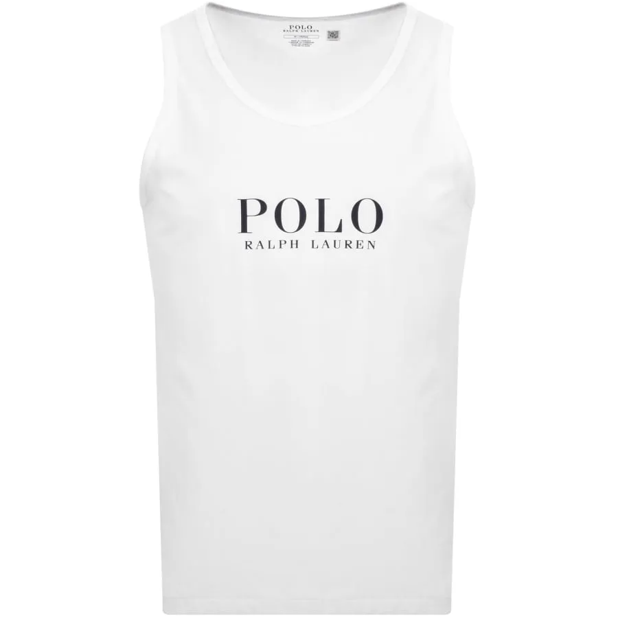 Ralph Lauren Logo Vest White