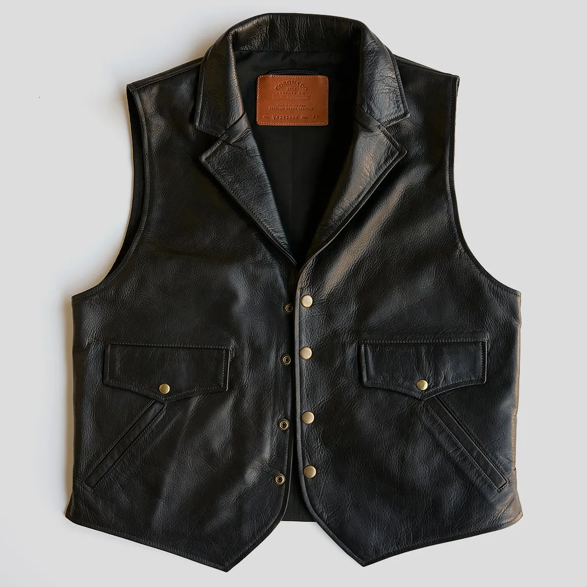 Ranch Vest No.42 | Black