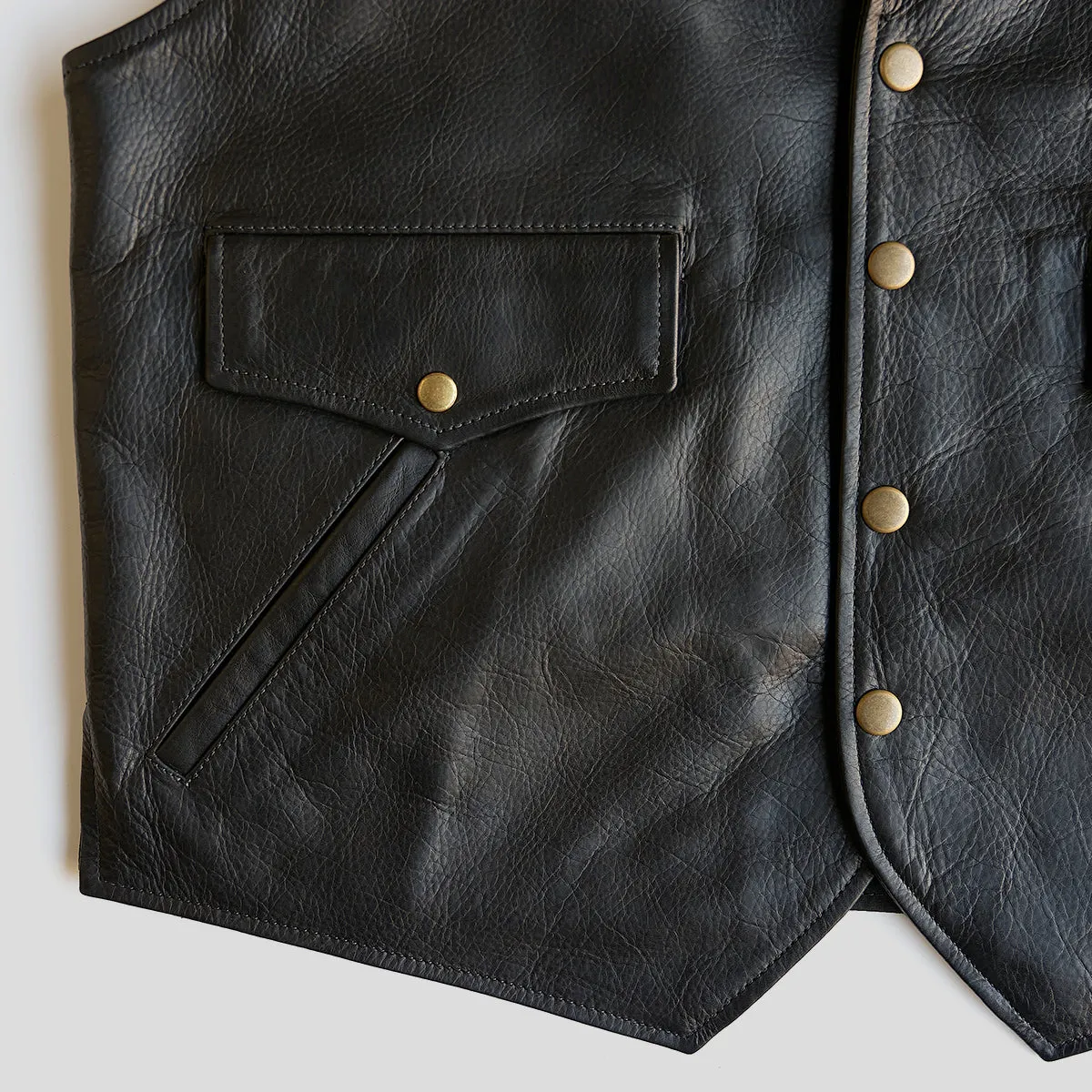 Ranch Vest No.42 | Black