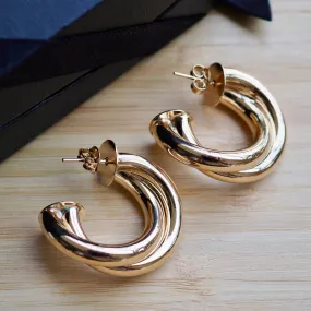 SAMARA WRAP TUBE HOOPS Earrings