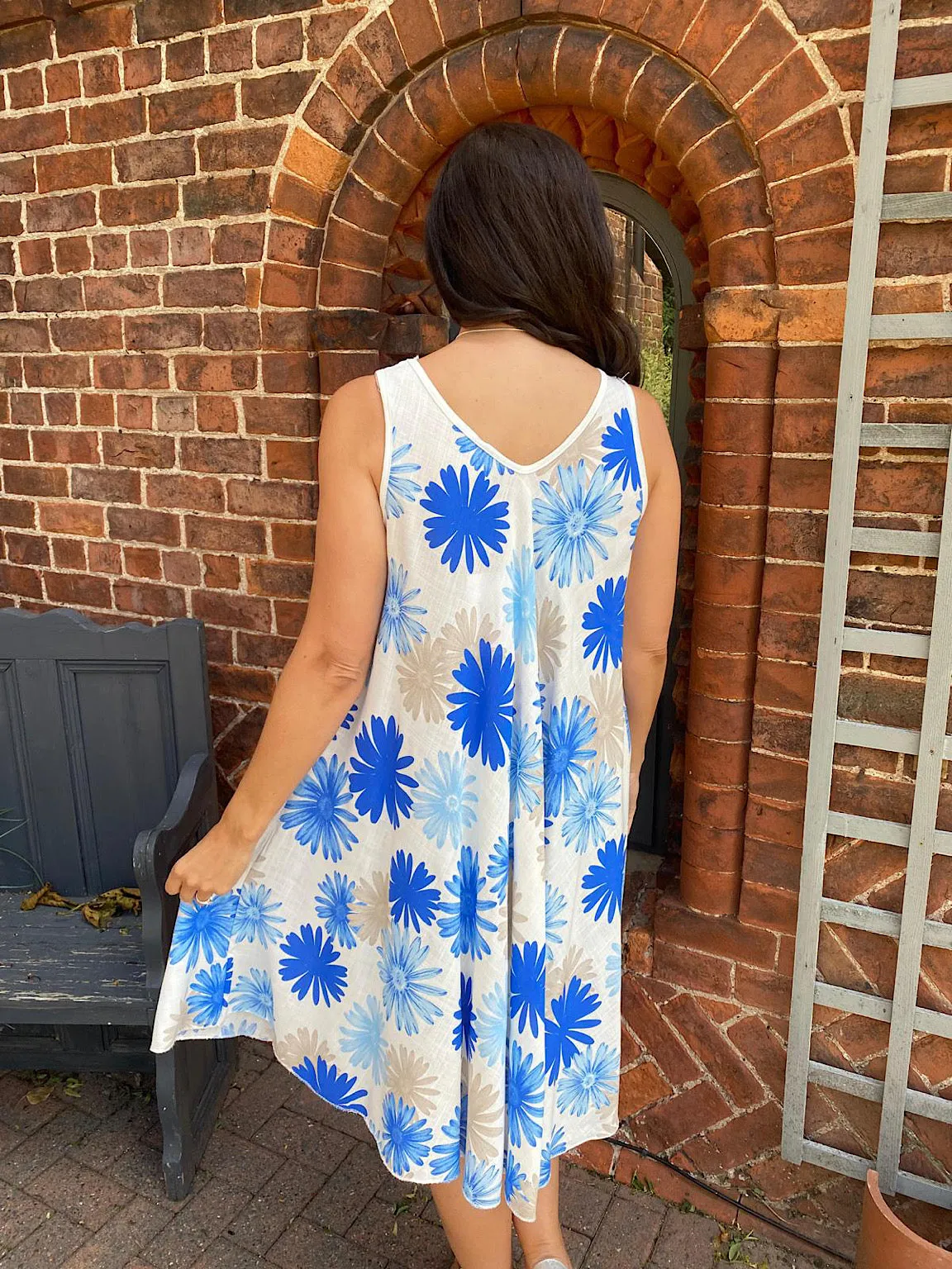 Sleeveless Daisy Dress Jill