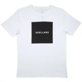 Soulland - Soulsquare T-shirt with Print - White