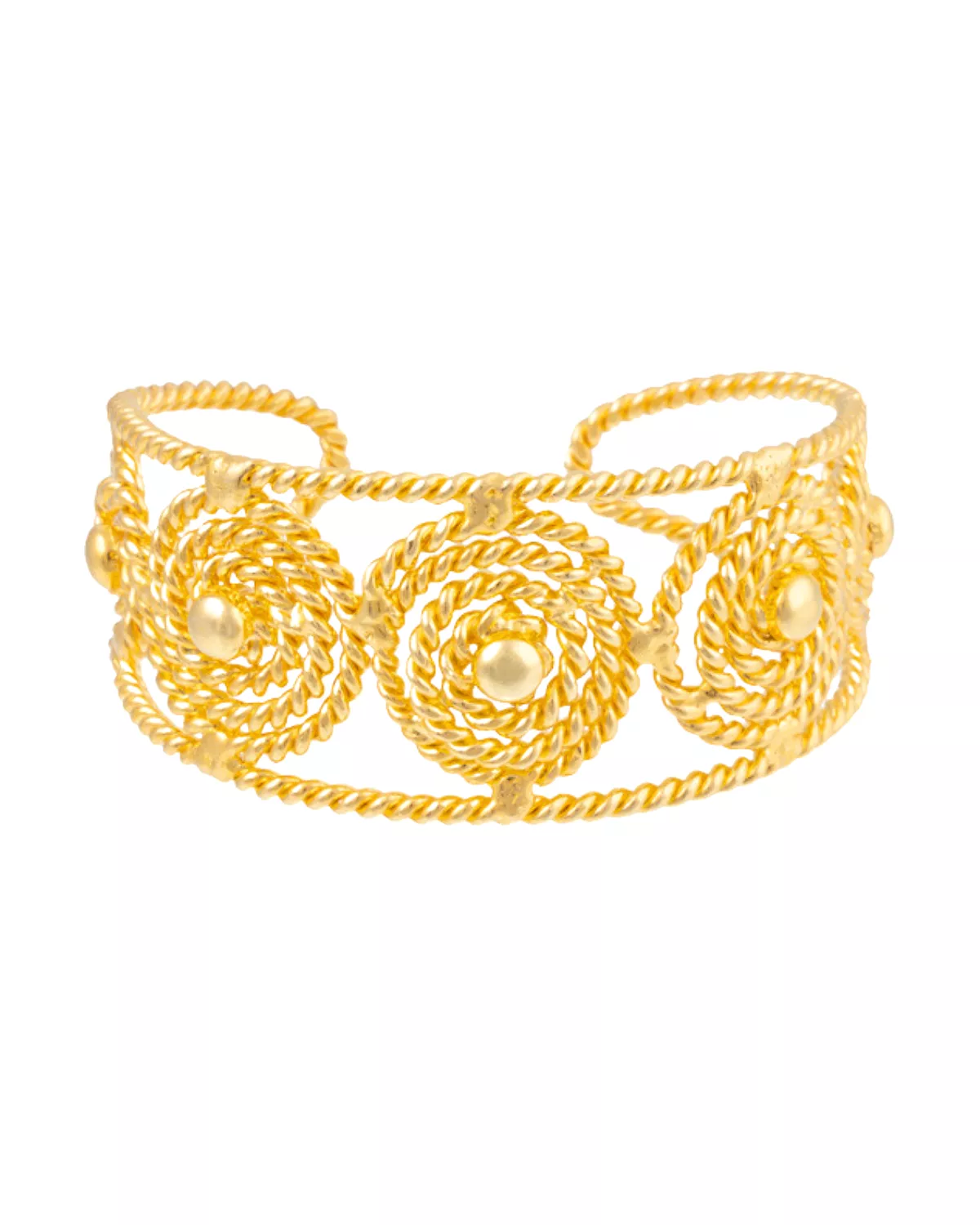 Spiral Manchette Cuff (Gold)